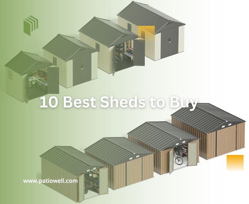 Patiowell Reviews: 10 Best Sheds to Buy