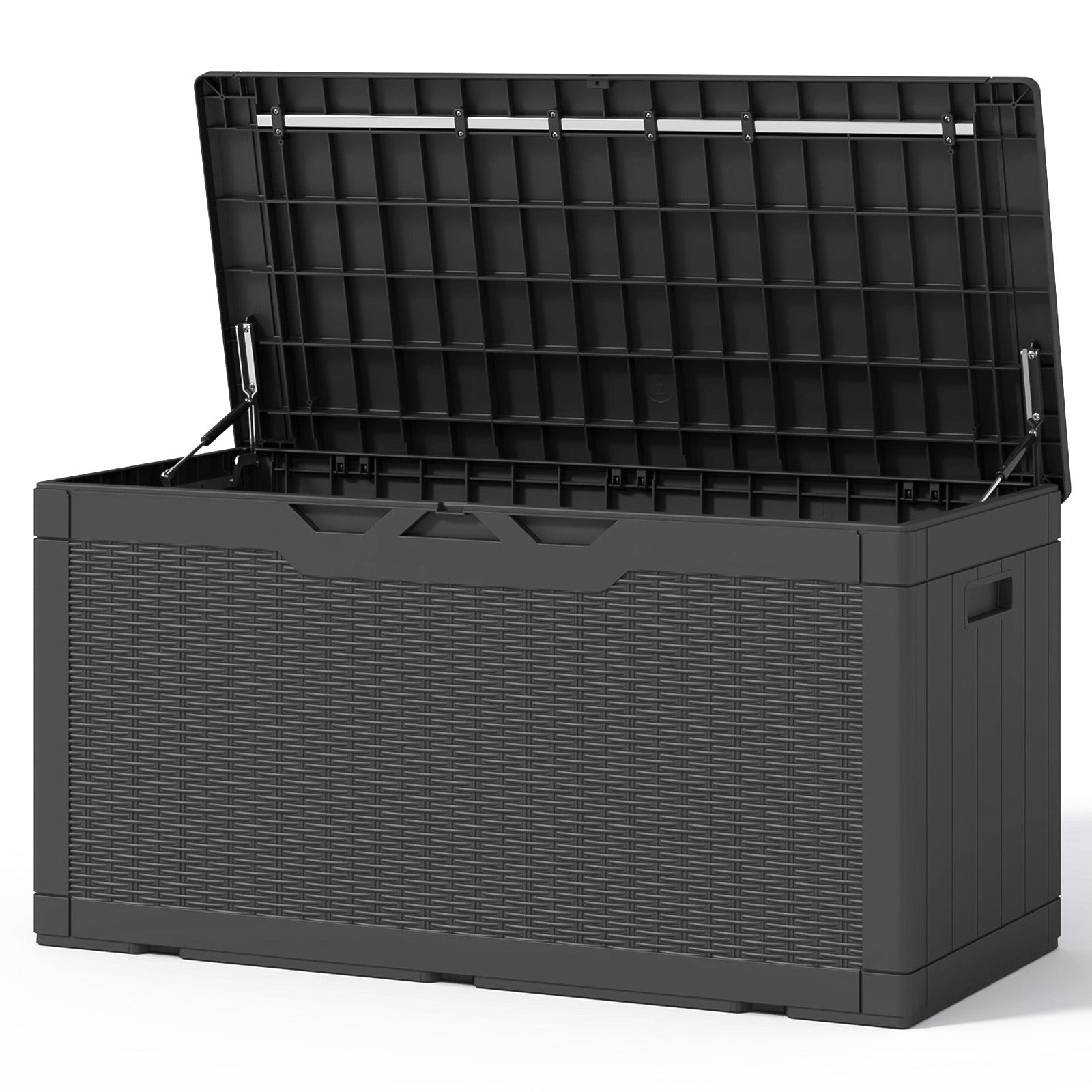 100 Gallon Deck Box open side
color:black|Size:100