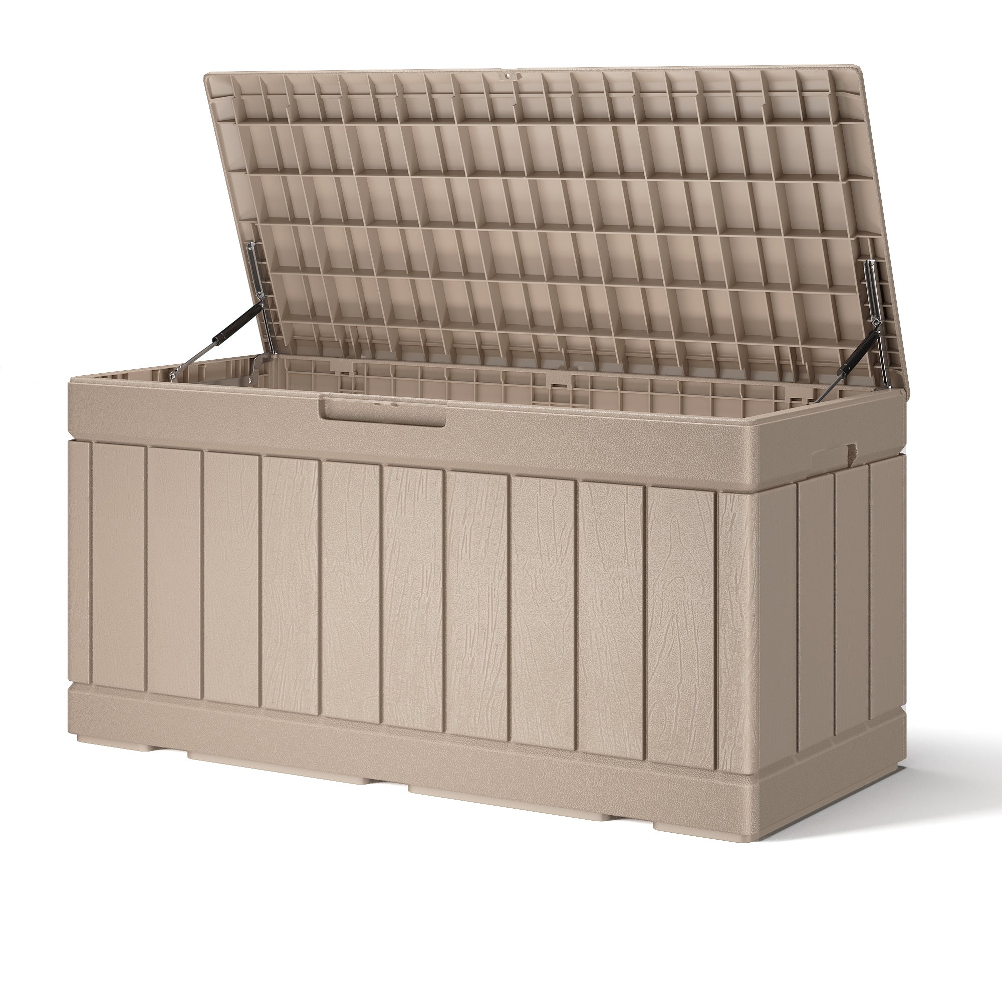 82 Gallon Deck Box open side
color:khaki|Size:82