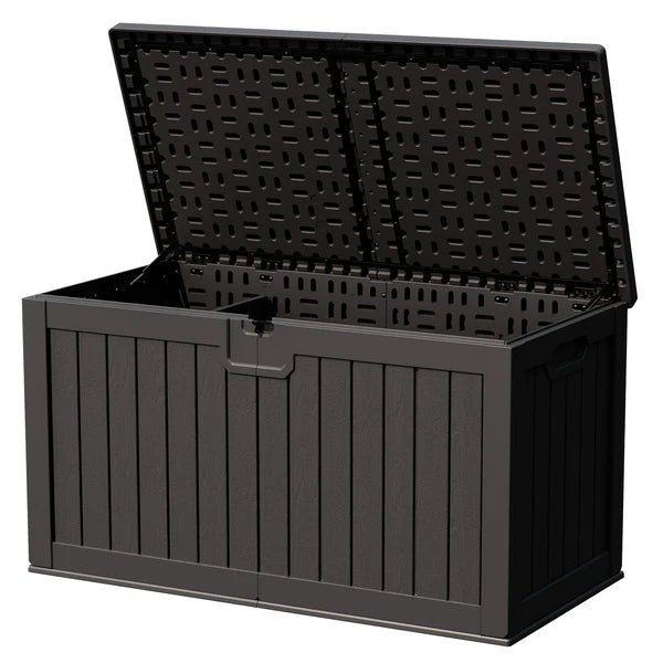 230 gallon deck box open side
color:black|Size:230