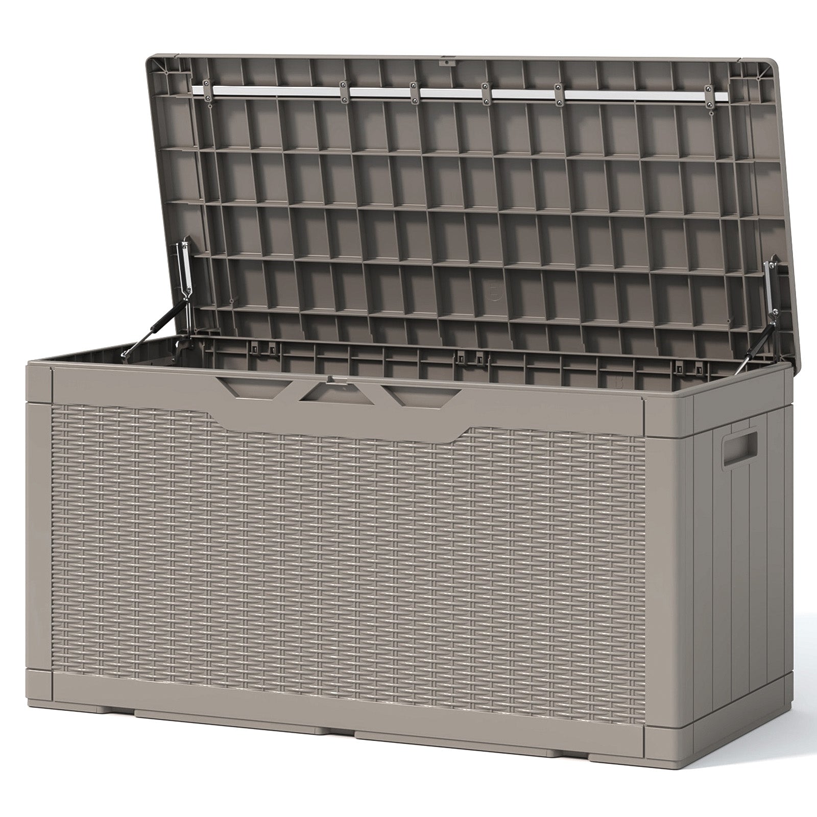 100 Gallon Deck Box open side
color:khaki|Size:100