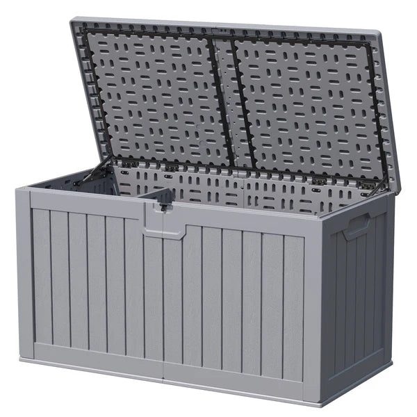 230 gallon deck box open 
color:gray|Size:230