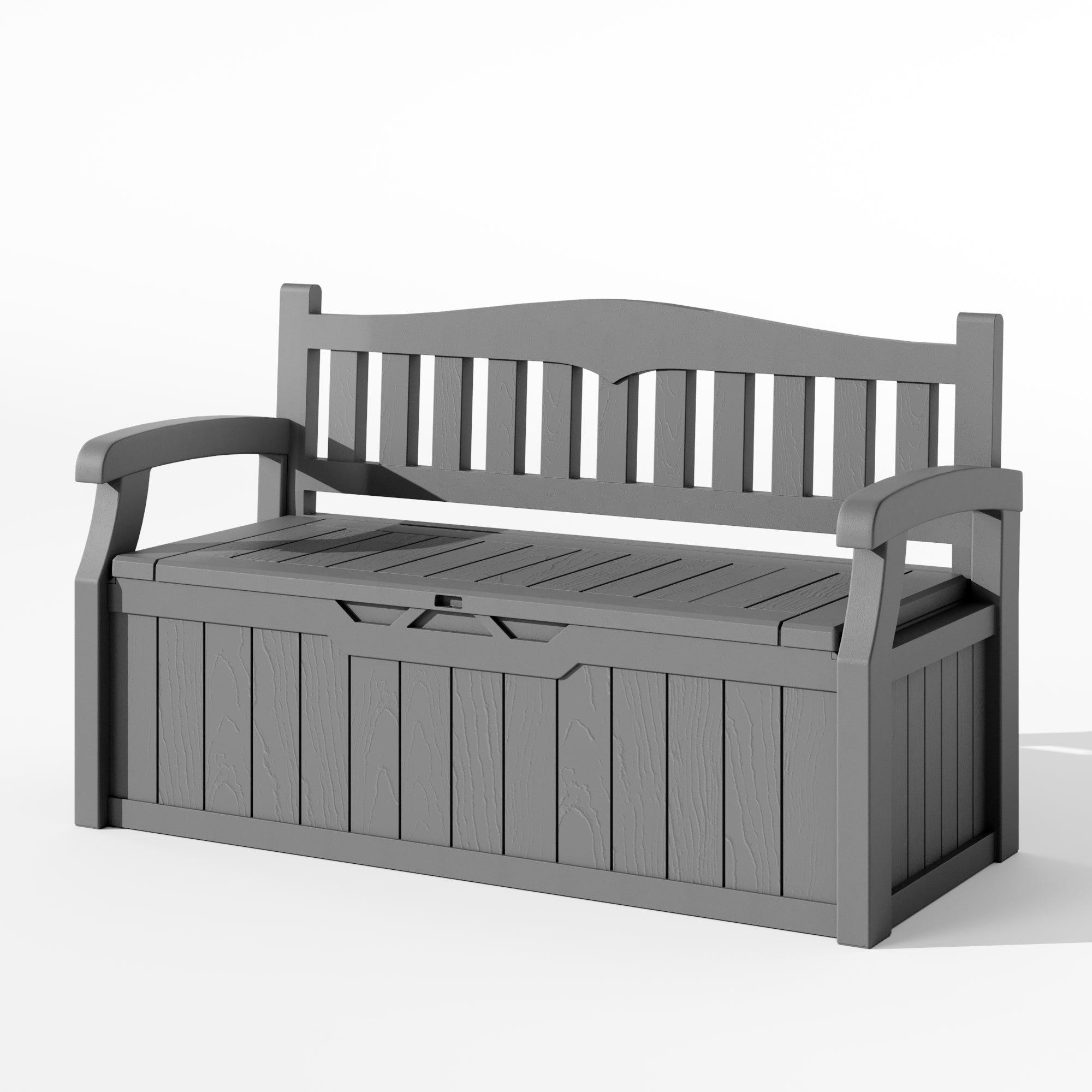 70 Gallon Plastic Bench
color:gray|Size:70