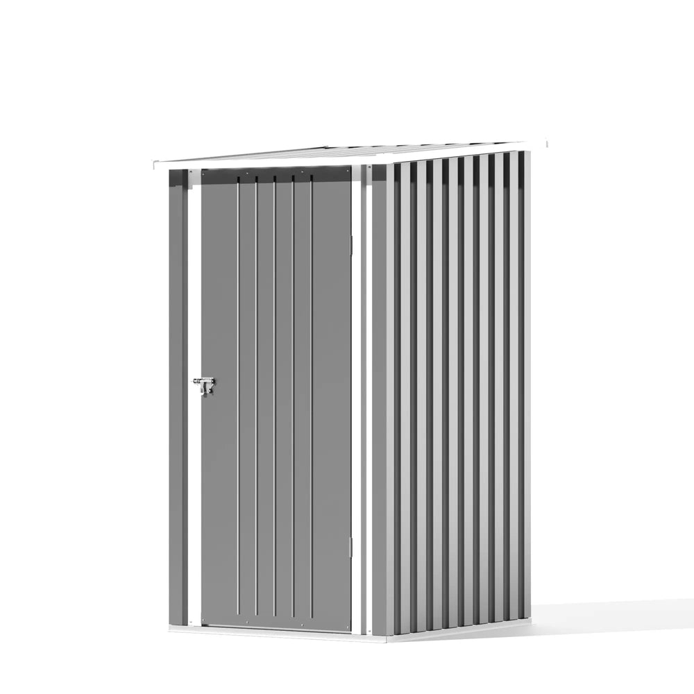 ●Patiowell 3x3 Metal Outdoor Storage Shed Pro