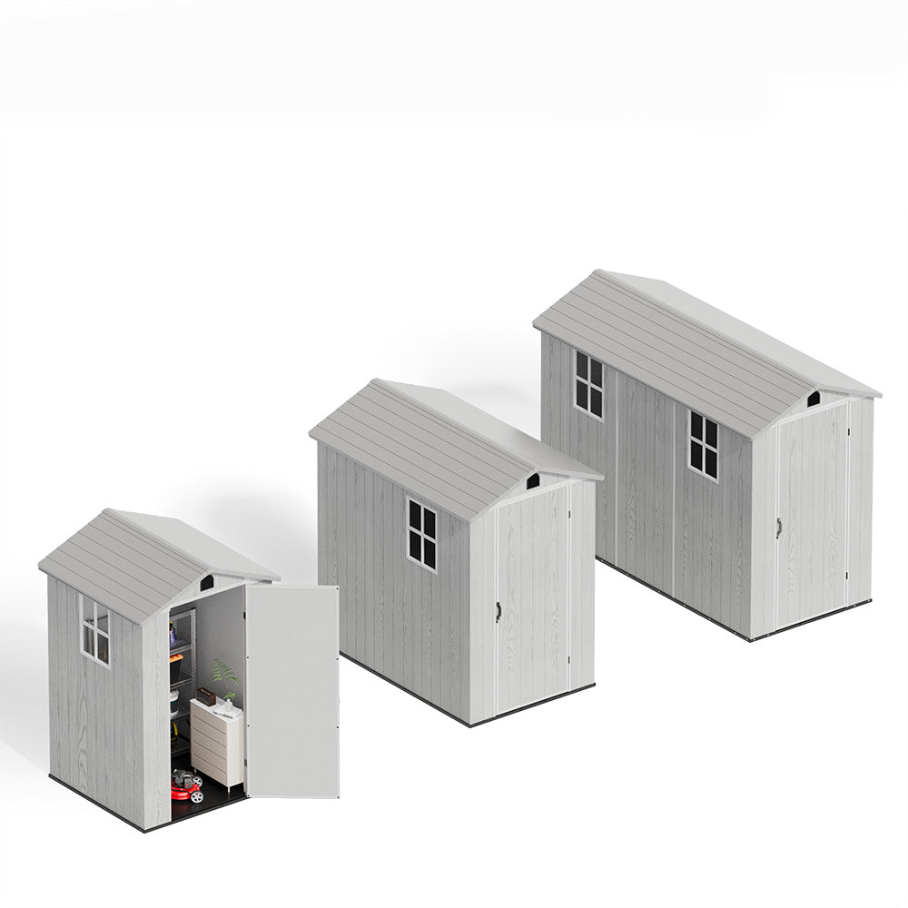 Patiowell Fit-it Plastic Storage Shed Series