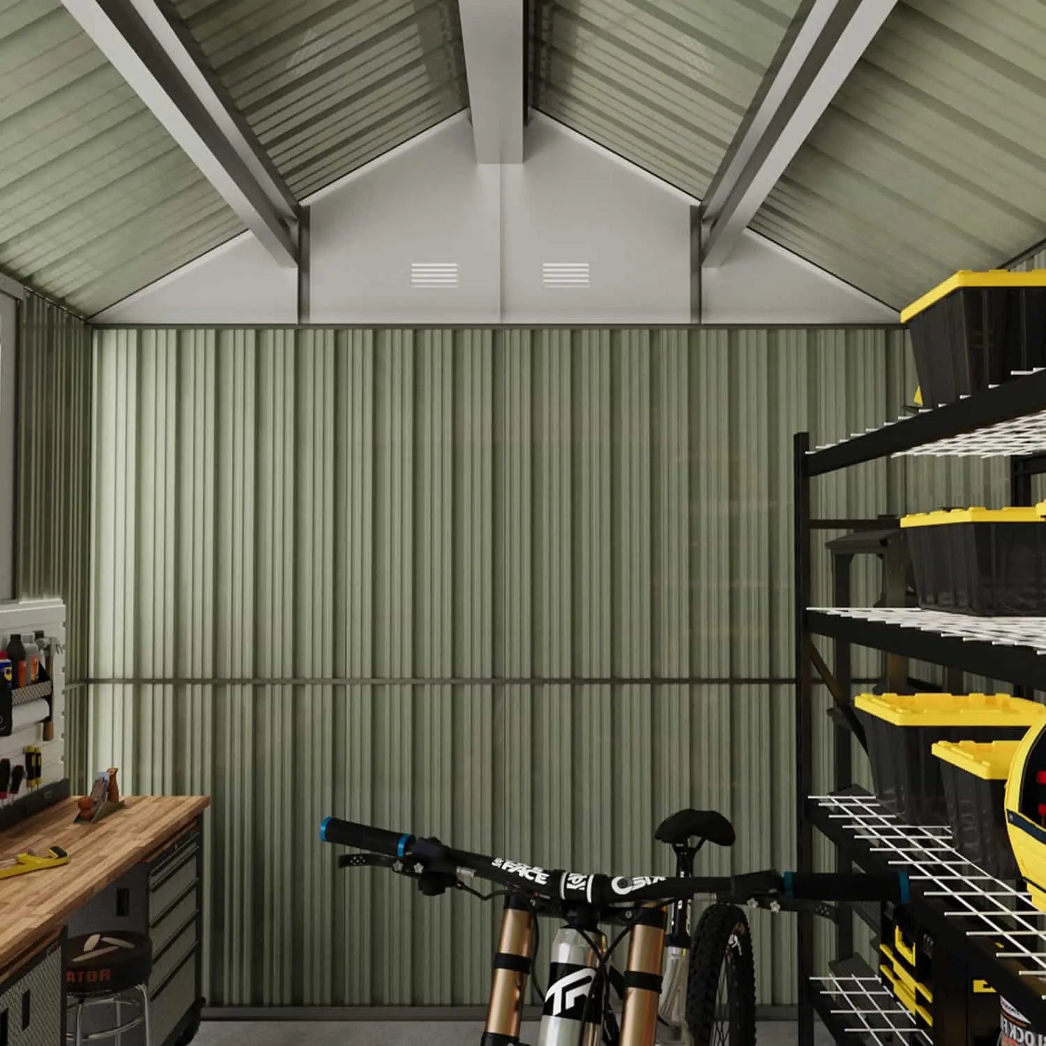 interior-of-10x8-metal-storage-shed-with-windows