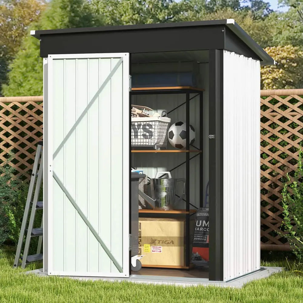 Patiowell 5x3 Metal Shed Pro