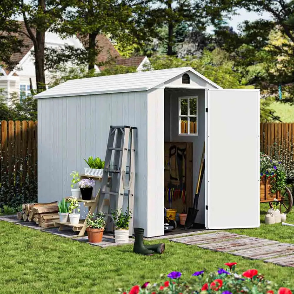 Patiowell Fit-it 4x8 Plastic Shed Pro