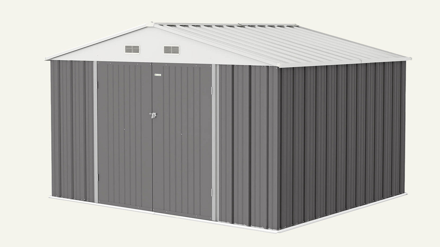 10x12 Metal Shed Pro | Patiowell