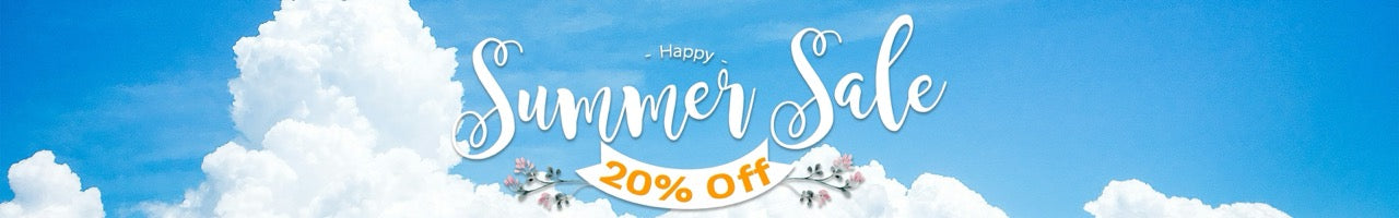 patiowell summer sale 20% discount banner